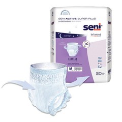 Seni Disposable Underwear Medium Heavy 20 Ct