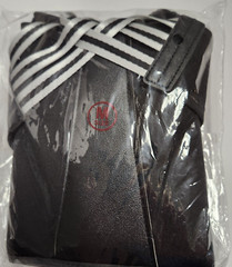 2 Black Back Braces size Medium in packages .