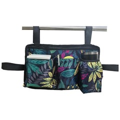 Walker Bag, Multi Pockets Folding Walker Basket Tote Bag with Cup Holder, Han