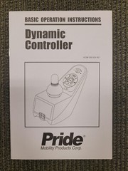 Pride Mobility Dynamic Joystick Controller for Power Wheelchairs Owners Manual