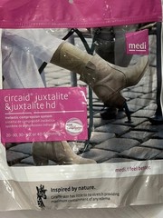 Medi Circaid Juxtalite Lower Leg Compression 28cm Med Short CJL1S002 +Underslv