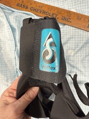 Med Spec ASO Vortex Ankle Stabilizer Brace Volleyball S Small Black & Teal