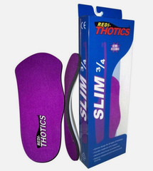 Redi-Thotics 3/4 Length Slim Orthotic Insoles Inserts Arch Support