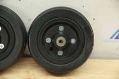 PAIR 6″ Rear Caster Wheels Tires for Quickie Pulse 6 / 5 Power Chairs 150×50