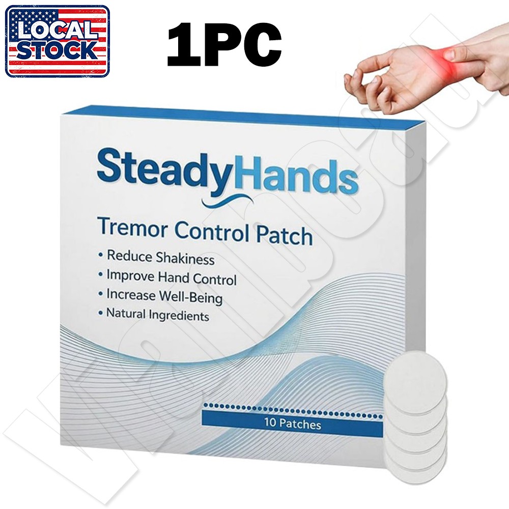 Steadyhands Tremor Control Patch, Steady Hands Control Patch – Hand Stabilizer