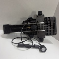 Saunder Cervical Traction Device with Pump And Case And Instruct DVD Preowned