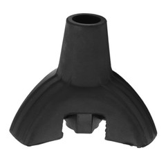 19mm Rubber Walking Cane Tips Soft Silicone Prevent Slip Tripod Sticks Base