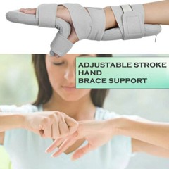 2Pc Adjustable Resting Hand Splint Stroke Hand Splint for Sprain Finger Training