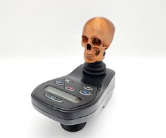Power Wheelchair Accessory Replacement Upgrade Skull Joystick Knob