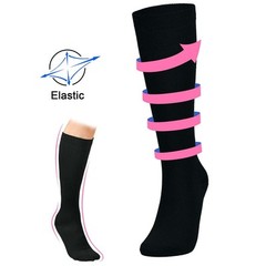 S-4XL Wide Calf Plus Size Compression Socks Women Men 20-30mmHg Medical Stocking