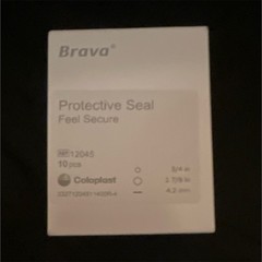 Coloplast Brava Protective Seal Ring 12045, 18mm (3/4 in), 10 pcs