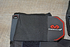 Set 2 McDavid 195 Ankle Brace Adjustable w/ Laces Black Unisex Stabilization
