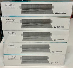 5 PACK Coloplast InterDry 7910 Moisture Wicking Fabric 10”x144” *EXP: 04/2026