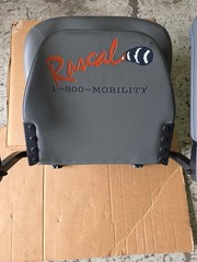 Rascal 600 Mobility Scooter Seat With Armrests 18″ × 18″