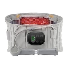 Heating Massager Belt Lumbar Waist Heating Brace Support Compress Belt Portable