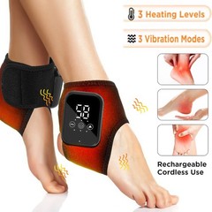 Foot Renew Triple Method Massager Heat Vibration for Heel Arch Ankle Neuropathy