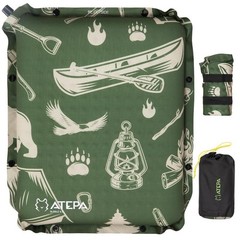 ATEPA Inflatable Seat Cushion, Compact Self-Inflating Seat Cushion for Stadium A