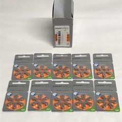 60 Power One Varta 13 PR48 Hearing Aid Batteries 1.45V Zinc Air EXP 07/2023 NEW