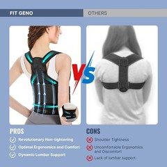 Back Brace Posture Corrector Women Men Shoulder Straightener Adjustable Support