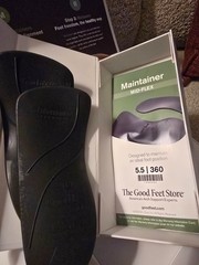 Good Feet Store 3-Step Arch Support System Complete Set W460 360 260 w/ Box