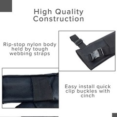 Universal Cane Holder for Mobility Scooters & Power Chairs – Black