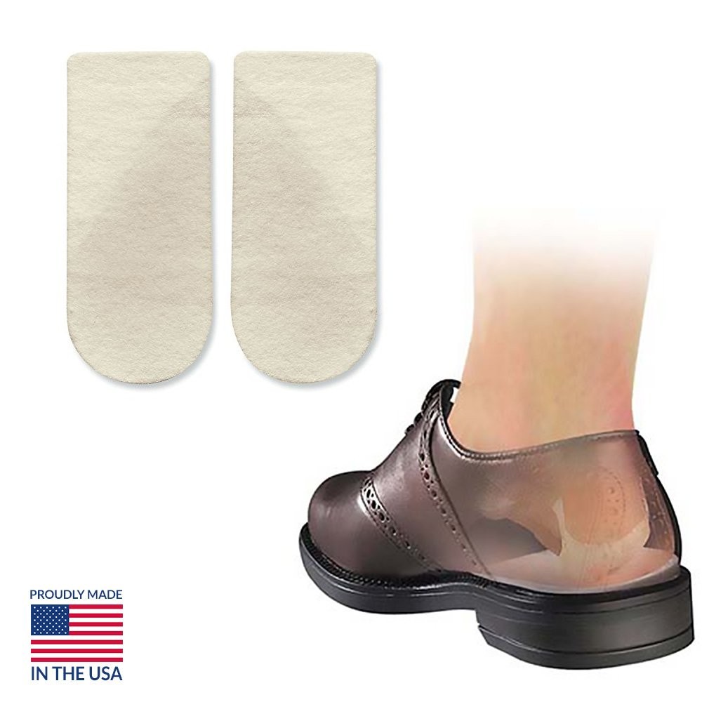 Hapad Lateral Heel Wedge, Orthopedic Shoe Wedges Inserts, 3/4 Length Medial