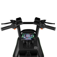 Heavy Duty 4-Wheel Electric Mobility Scooter for Adults w/Cargo Platform 1000W