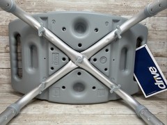 Drive Medical Bathroom Safety Shower Tub Bench Chair Gray RTL12203KDR