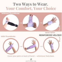 Activery Co. Carpal Tunnel Wrist Brace Left Hand, Right Hand for Women, Day o…