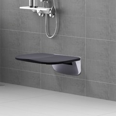 14″ Folding Shower Seat Wall Mounted Bench Modern Bathroom Shower Stool 440lbs
