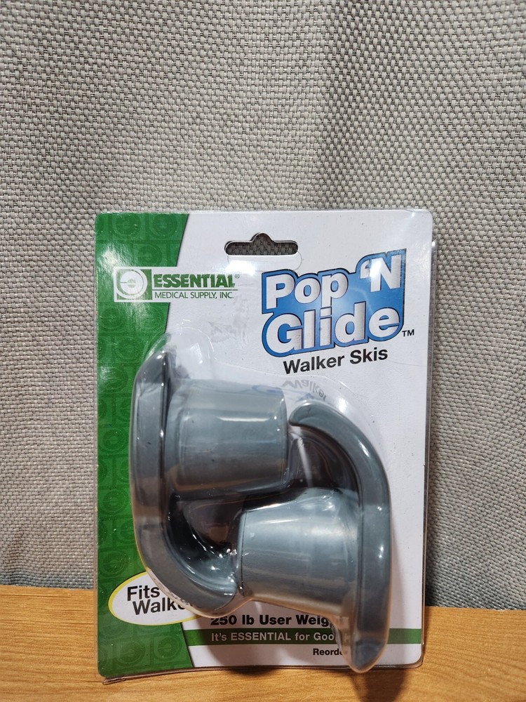 Pop ‚N Glide Walker Skis Fits Most Walkers #W605 Essential Medical Supply, Inc.