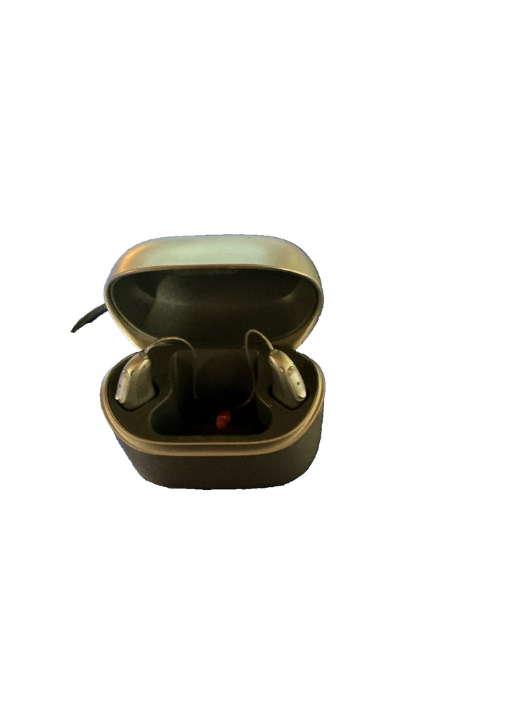 Phonak Audeo L90 Hearing Assistant Pair w/ Charger Case non prescription otc