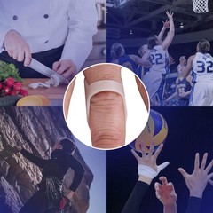 Soft Home 6 Pack Oval Finger Splints Waterproof Splint 7,8,9,10,11,12