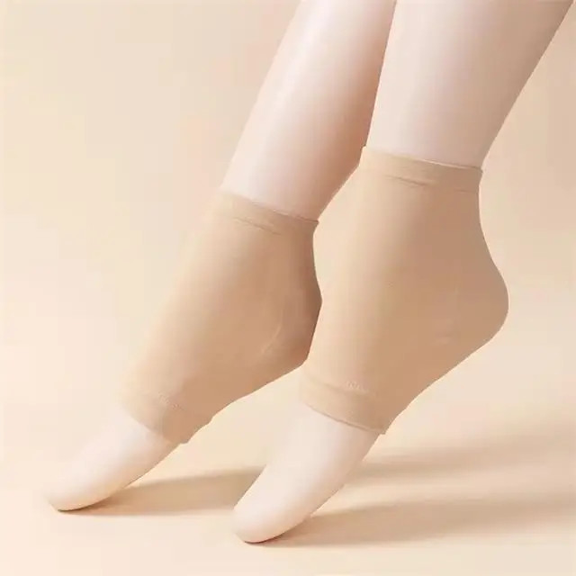 2PCS Gel Moisturizing Heel Socks Spa Sock For Foot Care Gel Heel Socks For Dry C