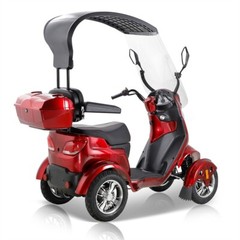 1000W Heavy Duty 4 Wheels Mobility Scooter w/ Roof 40 Miles 15 MPH for Seniors