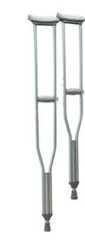 Lumex 3610LF-8 Universal Aluminum Adjustable Crutches Adult Latex Free