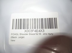 POAGL Shoulder Brace for Men Both Left and Right Arm Pain Relief LARGE 42-48″