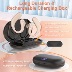 Hearing Aids, Hearing Aids for Seniors with Bluetooth, Rechargeable Hearing A…