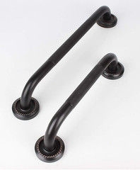 16-Inch Grab Bar Featuring Anti-Slip Handrail, Solid Brass, Oil Rubbed Bronze…