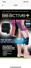 BeActive PLUS Instant Relief Acupressure Calf Brace for Sciatic Back Nerve Pain