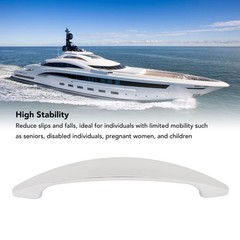 RV Door Grab Bar Assist Handle Anti Slip Zinc Alloy High Stability Enhanced OODP