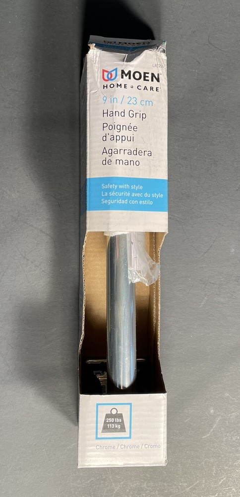 MOEN LR2250 CHROME 9in HAND GRIP SUPPORTS 250lb