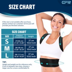 Back Brace Posture Corrector Shoulder Straightener Belt Pain Relief Fortemotus