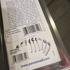 New Parsons ADL Comfort Grip Left Hand Curved Utensil Fork Cutlery 1.7 Oz