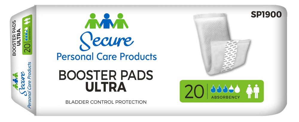 TotalDry Booster Duo Pad – Moderate Protection (200/case) 10 PACKS OF 20