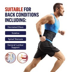 Dr. Arthritis Back Brace Support Belt, Medical Lower Lumbar Brace for Men & Wome