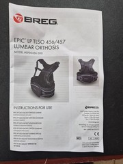 Nice Breg Epic LP TLSO 456/457 Back Brace