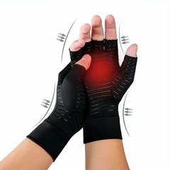 Copper Arthritis Compression Gloves Hand Support Pain Relief Joint Self Care US