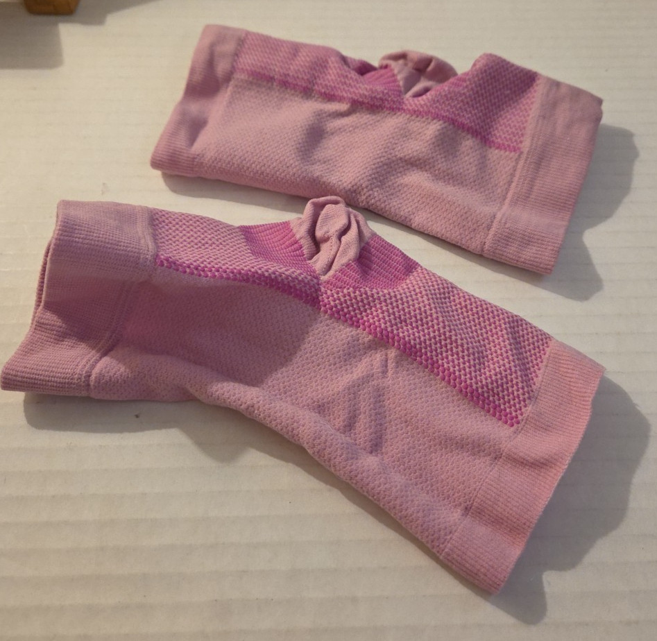 PhysFlex pink compression sock