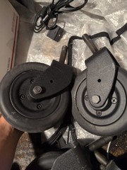 4 Caster Wheel with 2-Sided Fork for Invacare TDX SP2, TDX SP2X, TDX SP2V,
